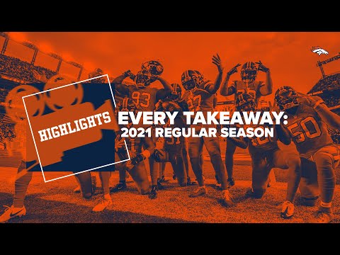 Every Broncos takeaway | 2021 season highlights video clip