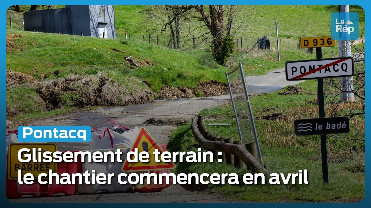 Glissement de terrain à Pontacq : le chantier commencera en avril et se poursuivra cet été