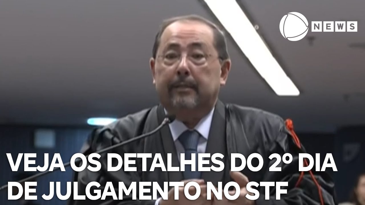 Veja os detalhes do 2º dia de julgamento de Bolsonaro e mais sete réus no STF