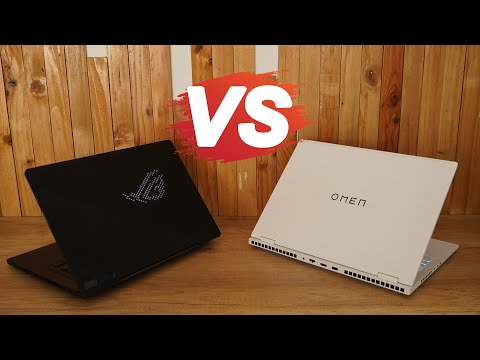 PERANG Laptop Gaming TIPIS Di 40 Jutaan! – ROG Zephyrus M16 vs OMEN Transcend 16