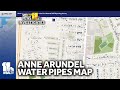 Anne Arundel map shows where to check pipes