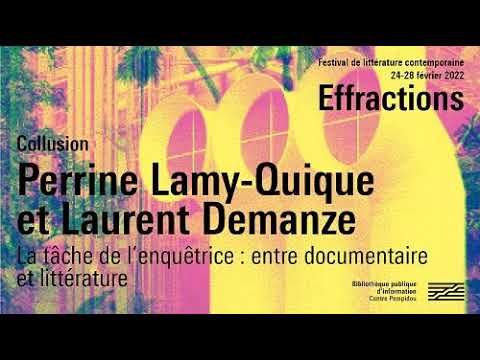 Vido de Perrine Lamy-Quique