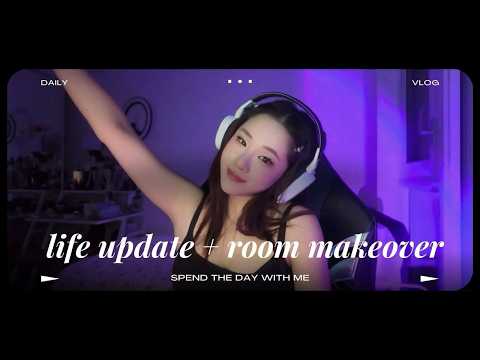 baddie cleaning her room, energy & vibez.