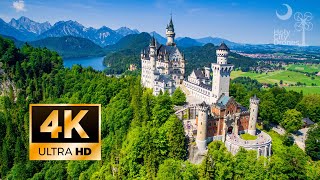 Neuschwanstein Castle Drone in 4K