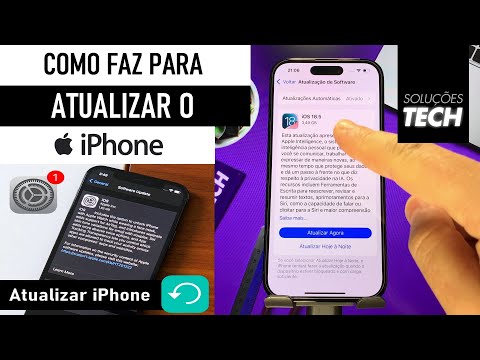 Como ATUALIZAR o iOS do iPhone