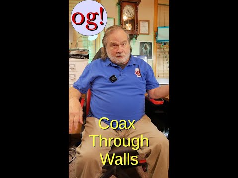 Coax Through Walls