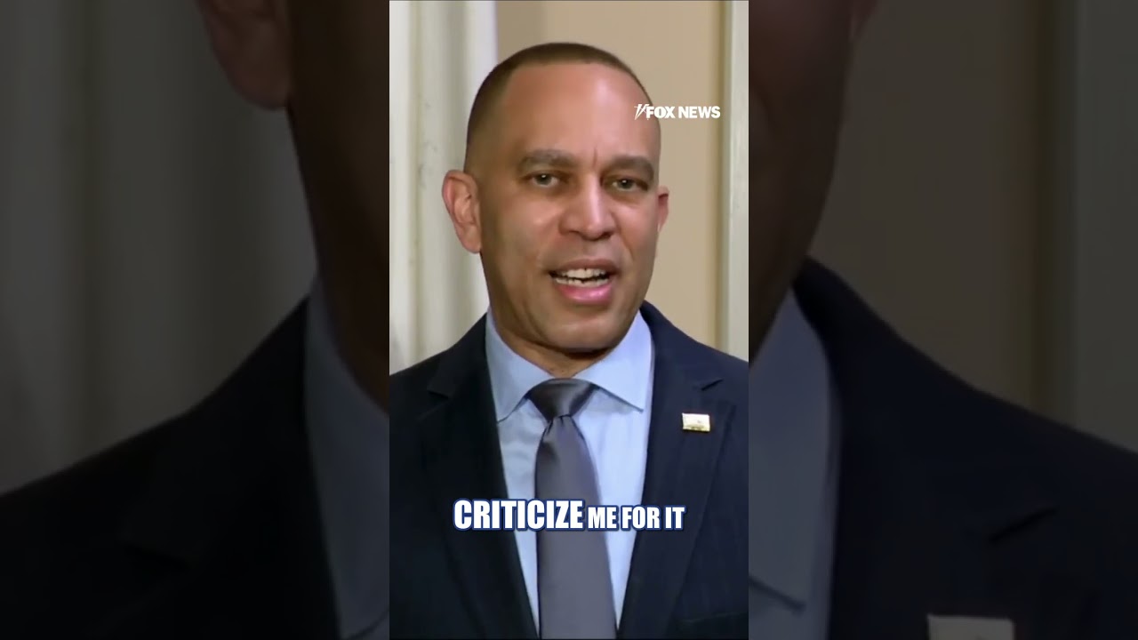 Jeffries DOUBLES DOWN on 'maximum warfare' rhetoric after shooting #shorts #foxnews #politics