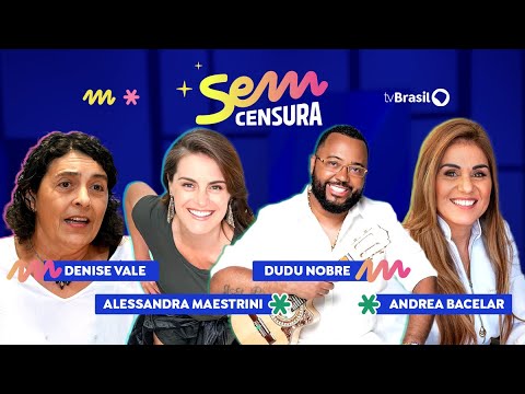 Sem Censura recebe Alessandra Maestrini e Dudu Nobre | AO VIVO