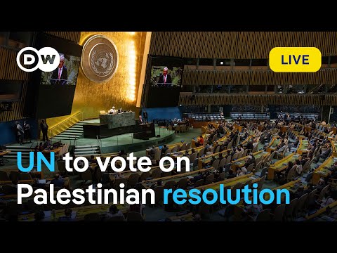 Live: UN special session and vote on Israel's occupation of Palestinian territories | DW News