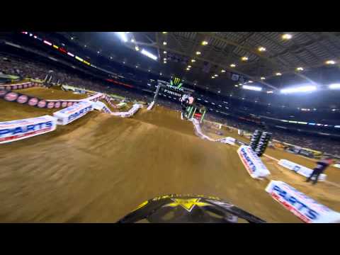 GoPro HD: Davi Millsaps Heat 2013 Monster Energy Supercross from St. Louis 