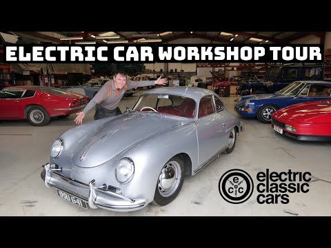 Classic car electric conversion shop tour