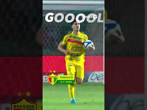 GOL DE RODOLFO POTIGUAR| GOIÁS X BRUSQUE| BRASILEIRÃO B