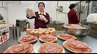 Quy Trình Làm Dăm Bông Từ Thịt Thăn, Thịt Mông Tươi | Sạch & An Toàn