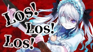 【オリジナルMV】『Los! Los! Los! (幼女戦記 ED)』を歌ってみた【兎迷夢々】
