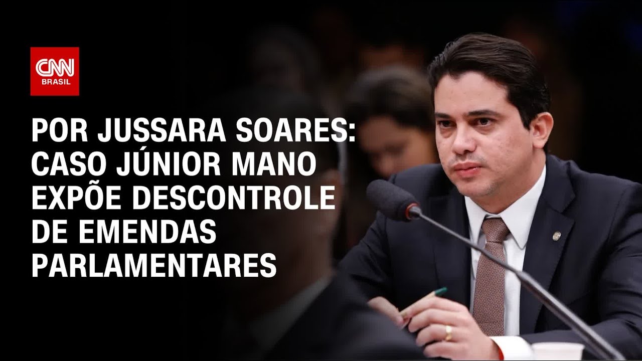 Análise Caso Júnior Mano expõe descontrole de emendas parlamentares | CNN PRIME TIME