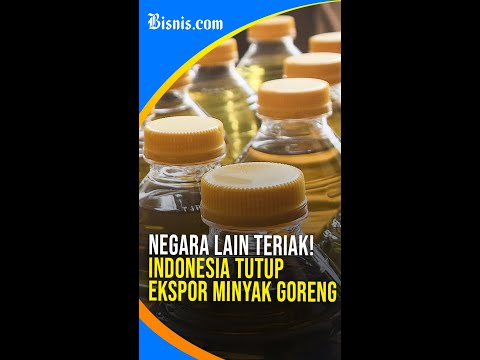 Negara Lain Teriak, Indonesia Tutup Ekspor Minyak Goreng