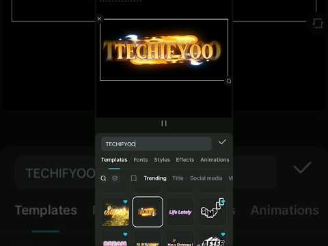 Capcut Text Animation Tutorial 🔥 || #shorts #ytshorts #youtubeshorts #cupcut #tutorial #cupcutedit