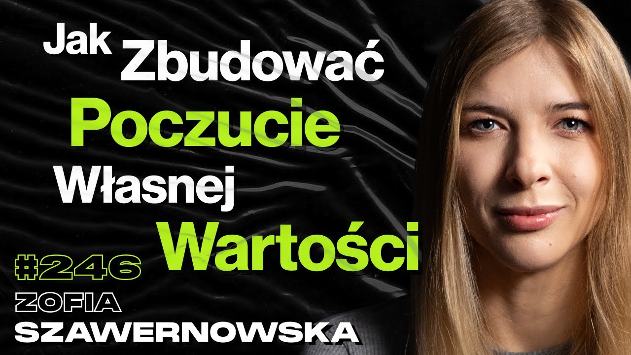 #246 Jak Przestać Marnować Swój Potencjał? Psychologia, Stres, Jiu-jitsu - Zofia Szawernowska