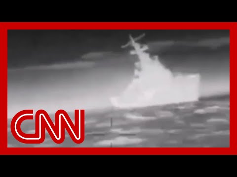 Ukraine says it sank Russian warship off coast of Crimea