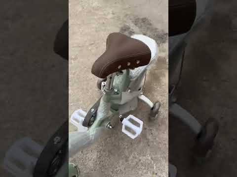 [Hàng có sẵn] Xe đạp Xaming nữ 1 khung giỏ mây size 12-20 cho bé gái BABY STORE-có đệm ghế sau