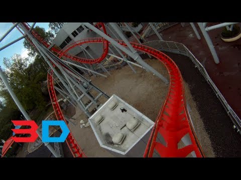G Force 3D Front Seat on-ride HD POV Drayton Manor