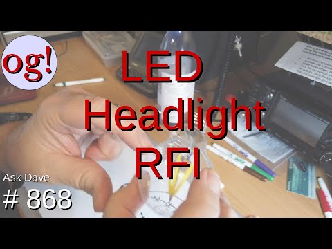 LED Headlight RFI (#868)