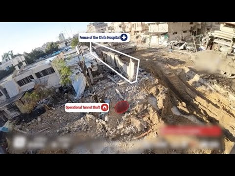 Israele: «Sotto ospedale Shifa trovato tunnel lungo 55 metri e profondo 10»
