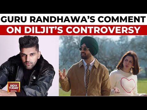 Diljit's Film Controversy: Punjabi Singer Guru Randhawa Slams Diljit Dosanjh Over Pak Actress