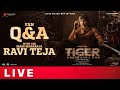 Fans Q & A Event with Mass Maharaja Raviteja- Tiger Nageswara Rao 