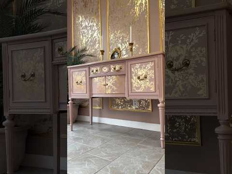 Golden Elegance! Kacha’s NEW Foil Transfers for Luxurious DIY Home Decor By Redesign!