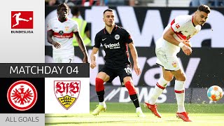 Remarkable Ending! | Eintracht Frankfurt — VfB Stuttgart 1-1 | All Goals | MD4 – Bundesliga 2021/22