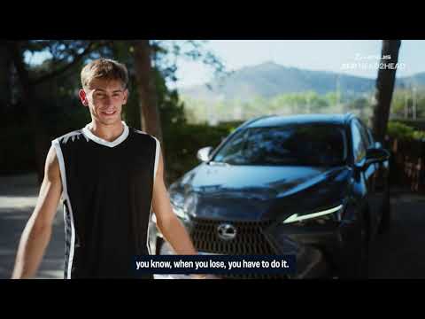 Arnaldi and Nishioka put their basketball skills to the test in the latest #LexusChallenge 🏀