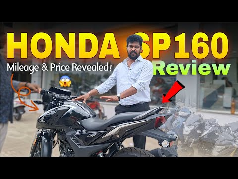 🔥 Honda SP160 Full Review – Mileage, Power & Price Explained in Telugu