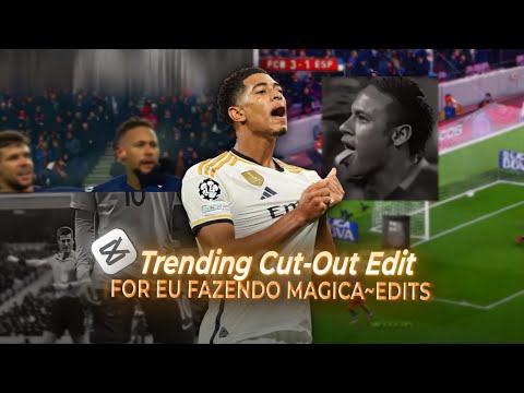 Trending Cut-Out Transition Edits Tutorial in Capcut