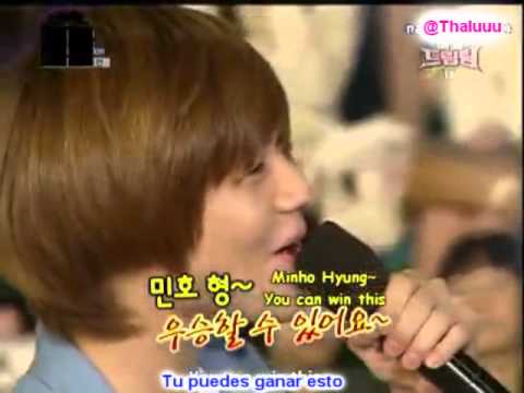 2Min Moment , Taemin le canta a Minho '' Dream Team '' sub español