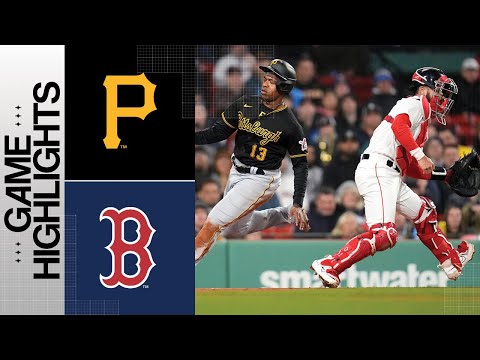Pirates vs. Red Sox Game Highlights (4/3/23) | MLB Highlights video clip