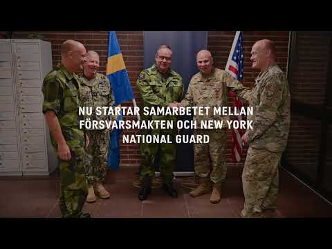 Samarbete Försvarsmakten och New York National Guard