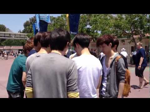 120519 SMTOWN LA - EXO @ Disneyland