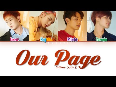 SHINee (샤이니) '네가 남겨둔 말 (Our Page)' Lyrics (Color Coded Han|Rom|Eng)