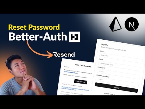 Full Stack Next.js Auth with Better Auth + Resend | Signup, Login & Forgot Password