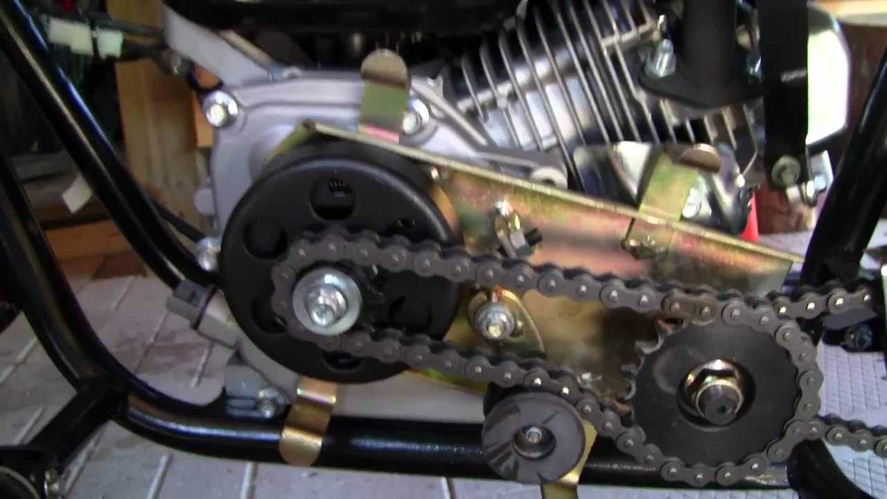 Baja Warrior Mini Bike Clutch To Torque Converter ... 50cc atv engine diagram 