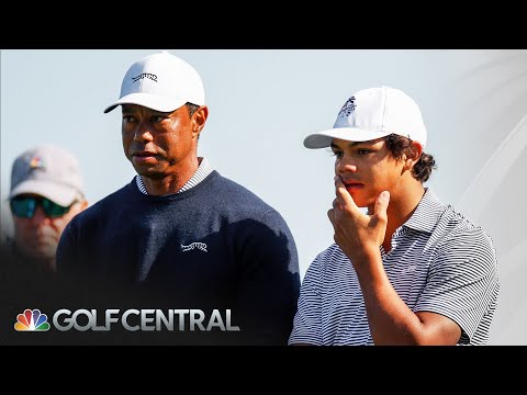 Tiger, Charlie Woods 'fly out of the gates' at PNC Championship | Golf Central | Golf Channel