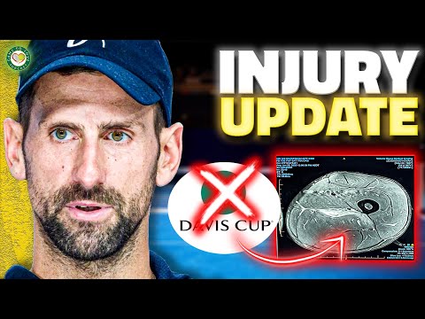 Djokovic INJURY rules him out of Davis Cup 🤕 | GTL Tennis News