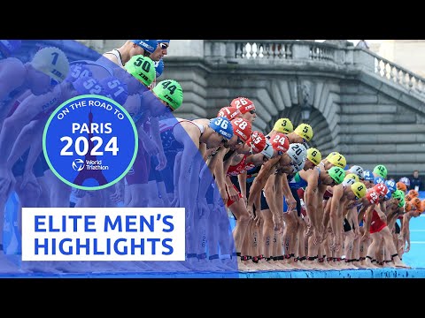 Highlights - 2023 World Triathlon Olympic Triathlon Test Event Paris Elite Men