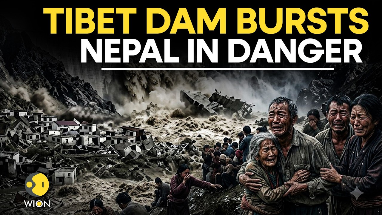 NEPAL FLOODS LIVE: Tibet Dam Bursts, Fresh Flood Threat Sparks Urgent Warning | Tibet DAM Burst LIVE
