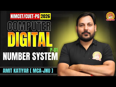 NUMBER SYSTEM | PART - 01 | COMPUTER | NIMCET & CUET-PG 2026 | COMPLETE CONCEPT #nimcet #cuetpg