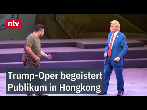 Trump-Oper begeistert Publikum in Hongkong - Attentate, Aliens, Faustkämpfe