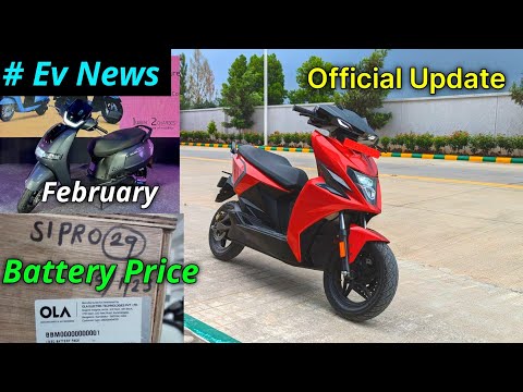 ⚡Ev News | Simple Energy Official Update  | Ola Battery price | Tvs iQube ST | Ride with mayur