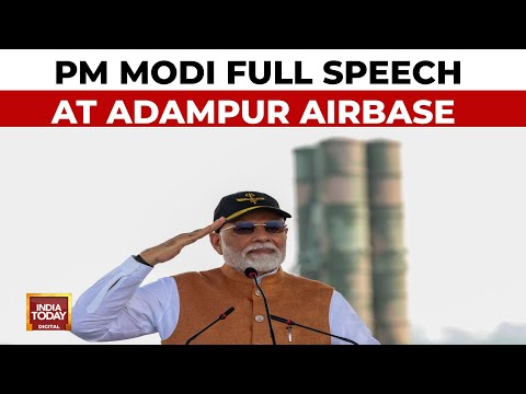 PM Modi's Full Speech At Adampur Airbase In Punjab | Operation Sindoor | India Today