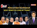 #December3OnNewsX | What Benefited Cong In T’gana? | BRSs Schoking Defeat By Cong
